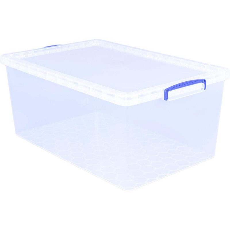 Really Useful 62 Litre Clear Storage Box Storage Units Furniture