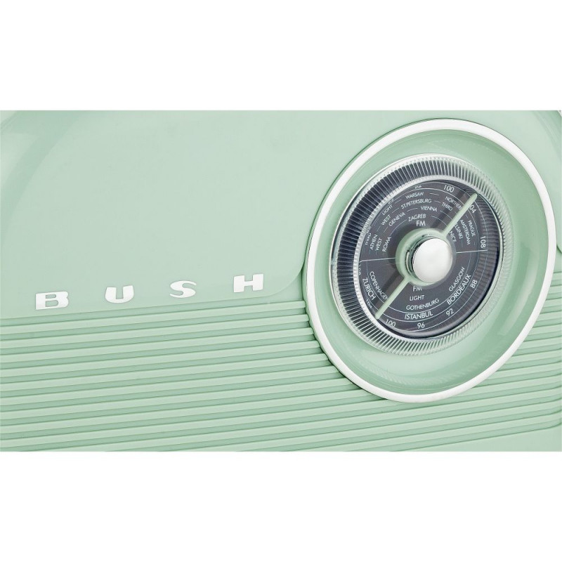 Bush Classic Retro DAB Radio Sage Green DAB Digital Radios Home