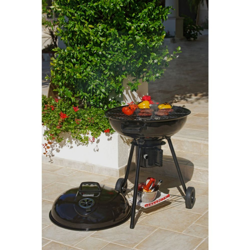 Grill King 56cm Charcoal Kettle BBQ Barbecues Travel & Outdoor
