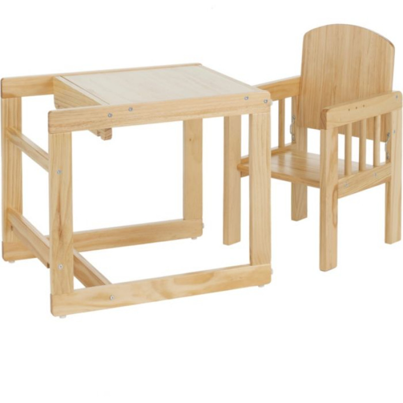3 in 1 Wooden Baby Highchair Other Baby Nursery Baby Nursery Stock Clearance GMV Trade
