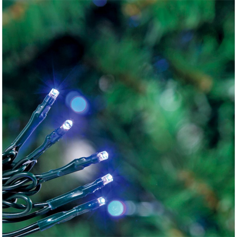 160 Multifunction LED Christmas Lights Blue Christmas Lights