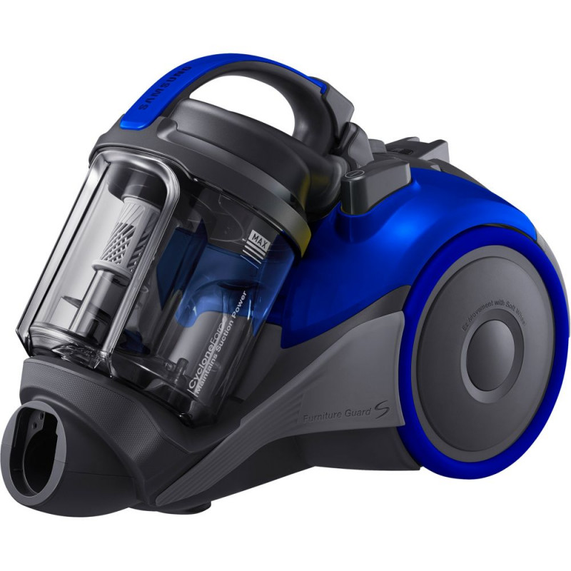 Samsung VC4000 Compact Bagless Cylinder Vacuum Cleaner (Machine Only