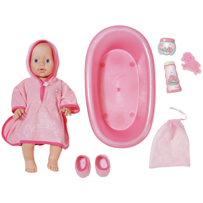 Baby Annabell Care for Me with Bath Tub Dolls & Playsets Toys and