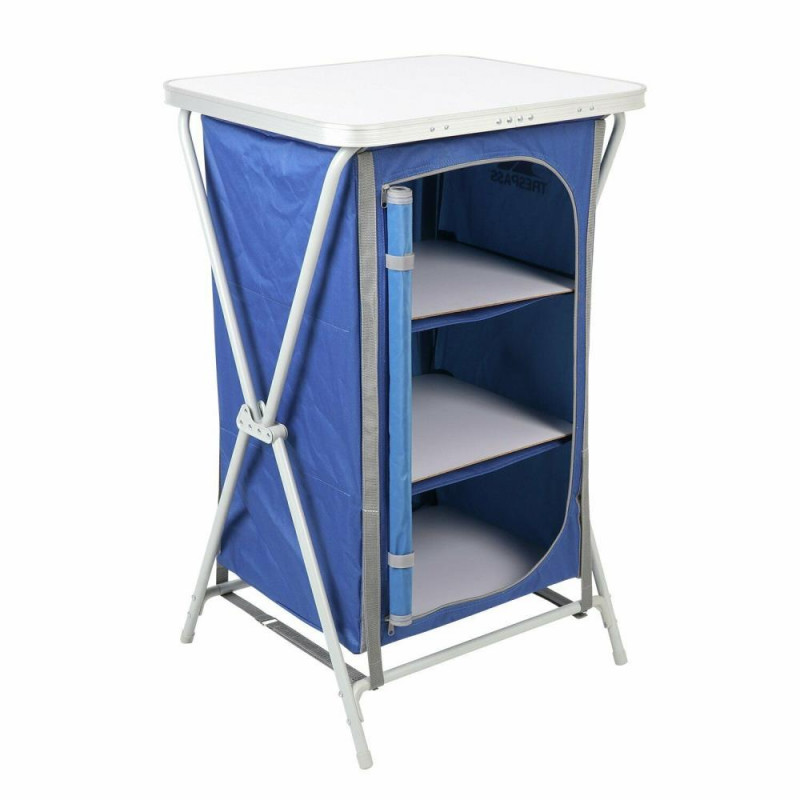 Trespass camping table with storage shop
