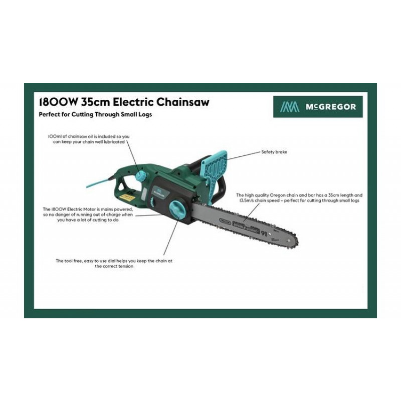 Mcgregor shop electric chainsaw