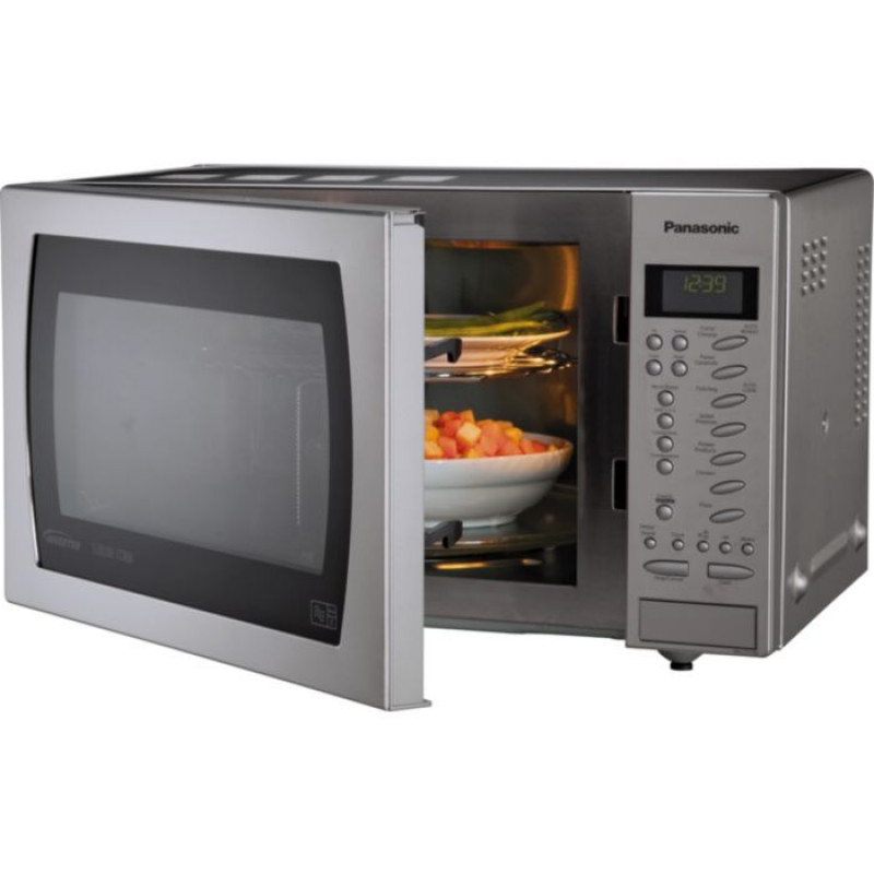 Panasonic 27L Slimline Combination Microwave 1000w Stainless Steel