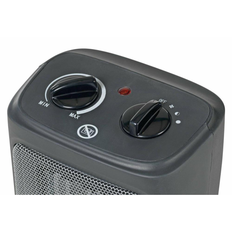 Challenge 2kw Ceramic Upright Fan Heater Fan Heaters Heating & Air Treatment GMV Trade