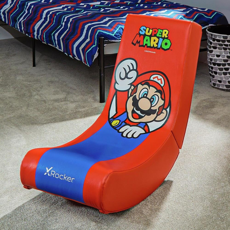 XRocker Video Rocker Junior Gaming Chair Mario Toys, Cars, Trains