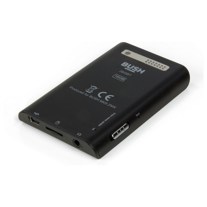 Bush 16GB 2.8 Inch MP3/MP4 with Bluetooth MP3 Players & Docking