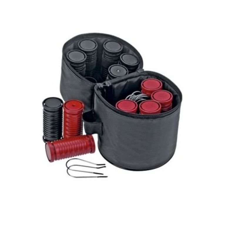 Nicky Clarke Classic Compact Rollers With Heat Ready Dot Indicator