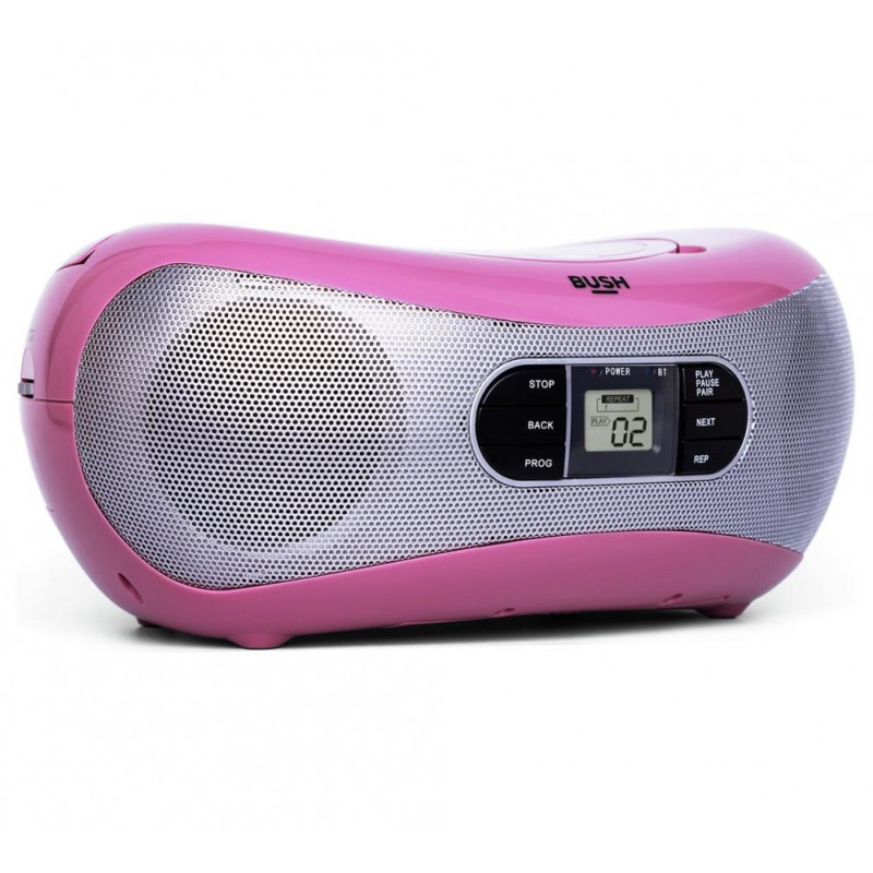 Bush bluetooth boombox pink sale