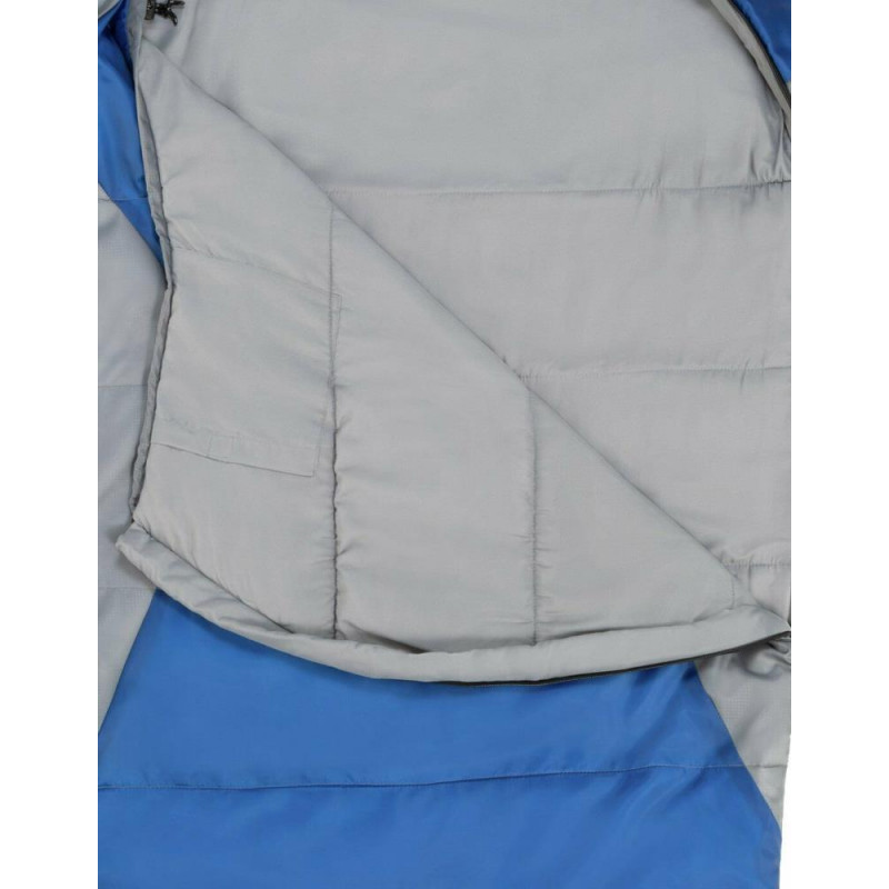 Trespass 300GSM Mummy Cowl Sleeping Bag Blue Camping Accessories