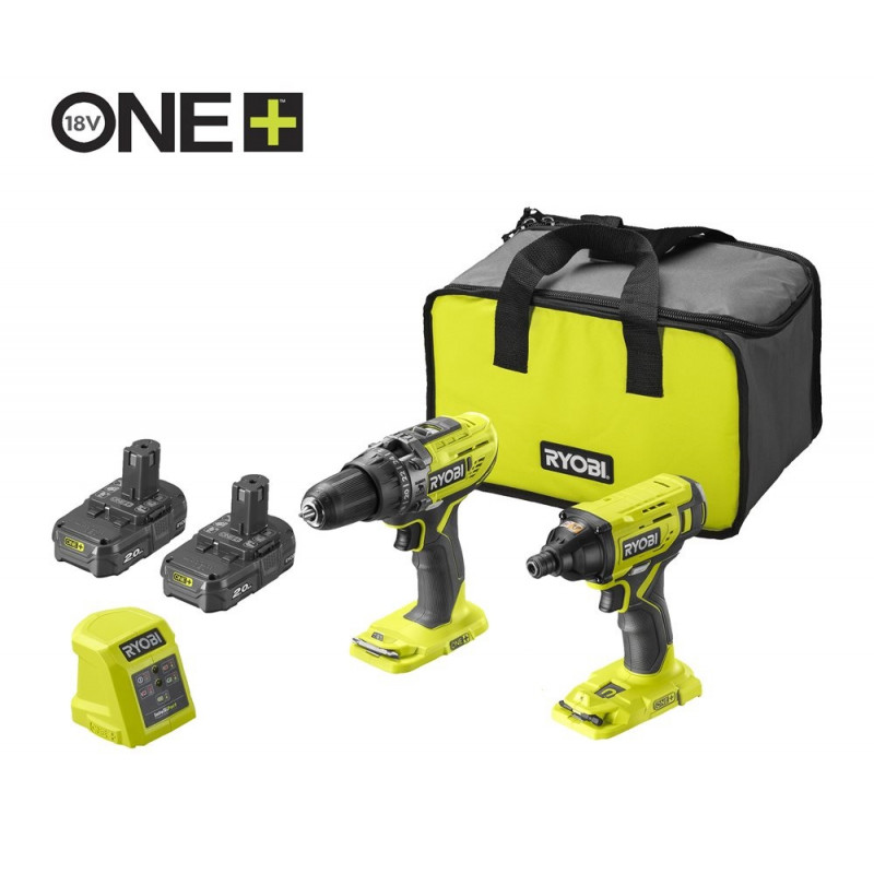 Ryobi combi drill deals and impact driver