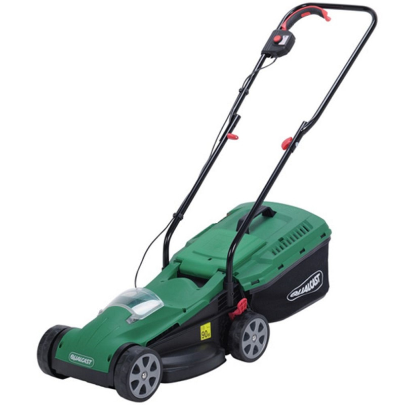 Qualcast Cordless 24V Electric Lawnmower 33cm Blade Lawnmowers