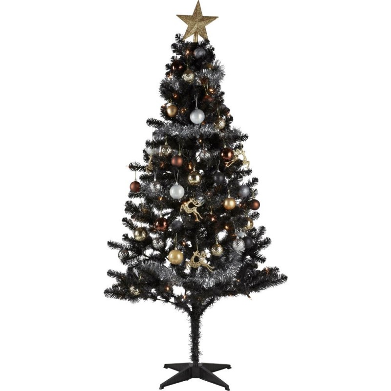 ready to dress luxe black christmas tree 6ft christmas ready to dress luxe black christmas tree 6ft christmas