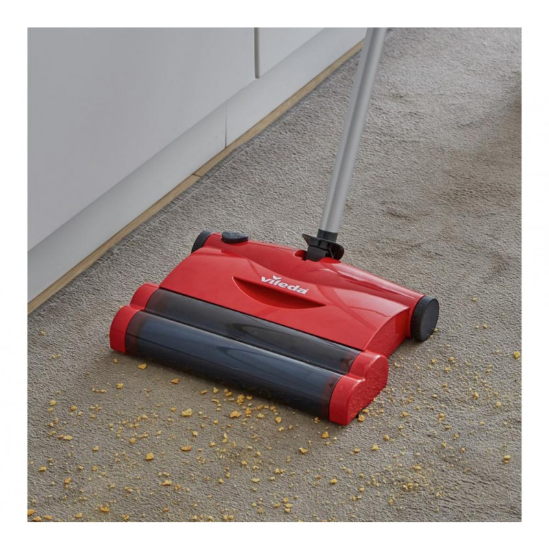 Vileda Easy Sweep Rechargeable Cordless Carpet Sweeper Handheld