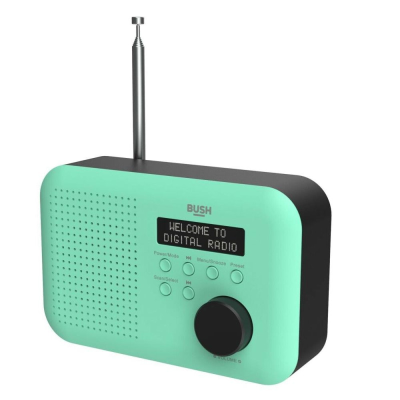 Bush Portable Mono DAB Radio Mint DAB Digital Radios Home Audio