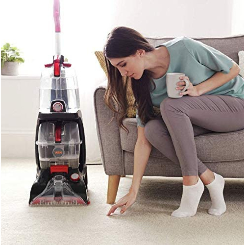 Vax ECGLV1B1 Rapid Power Upright Carpet Upholstery Cleaner