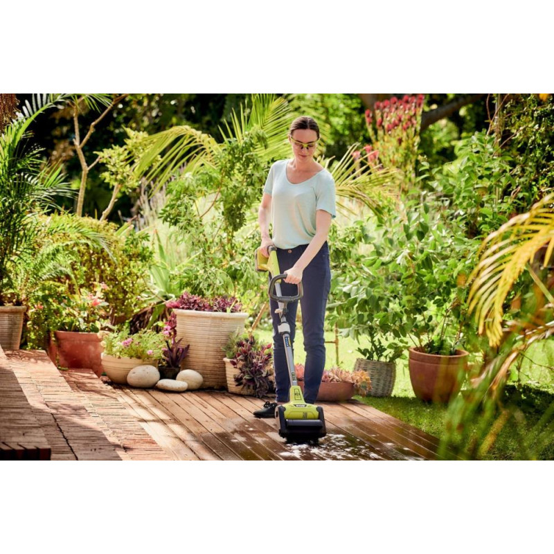 Ryobi RY18PCB120 18V ONE+™ Cordless Patio Cleaner with Scrubbing Brush