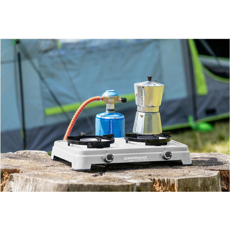 Campingaz Camping Cook CV, Double Burner, Camping Stove Camping