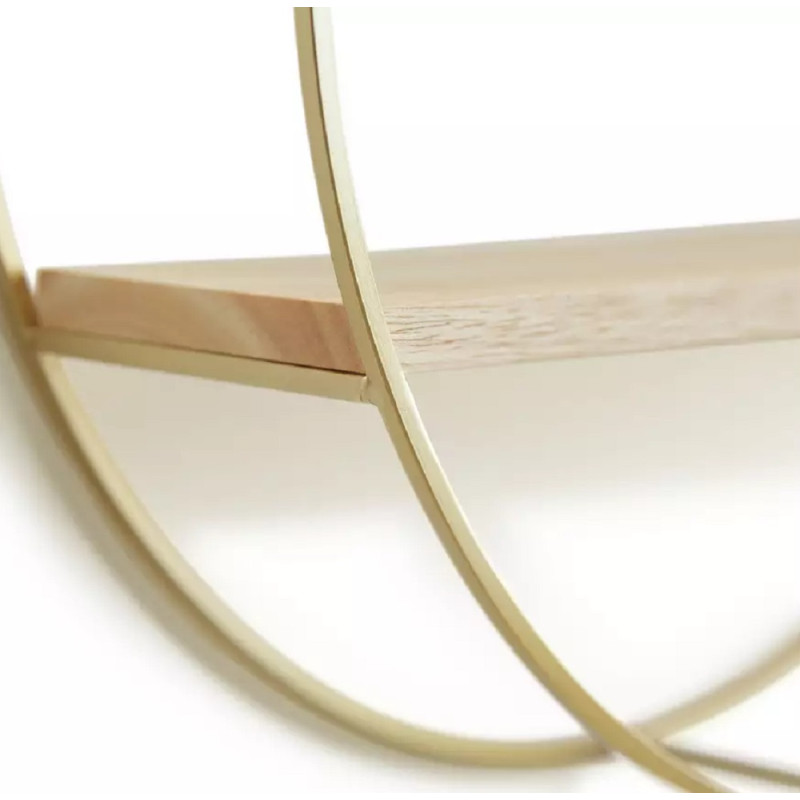 Argos Home Round Shelving Unit Gold Furniture GMV Trade