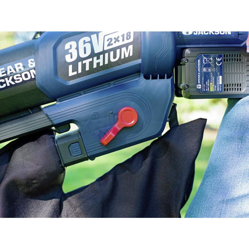 Spear and jackson cordless leaf discount vacuum