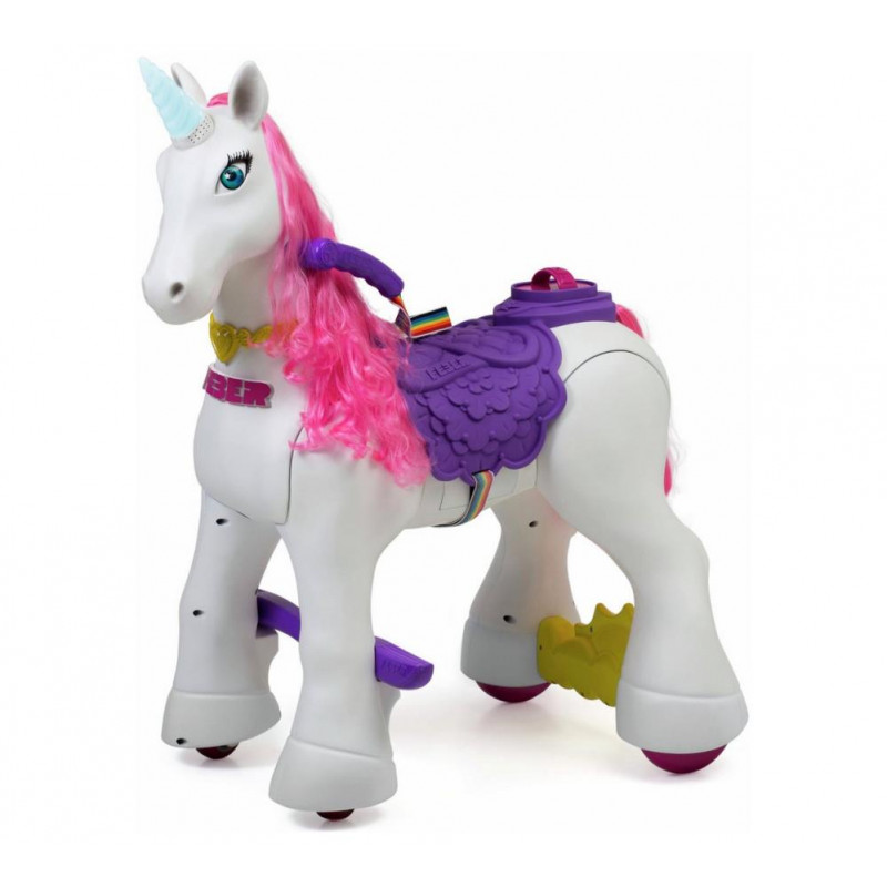 Battery powered ride on horse sales