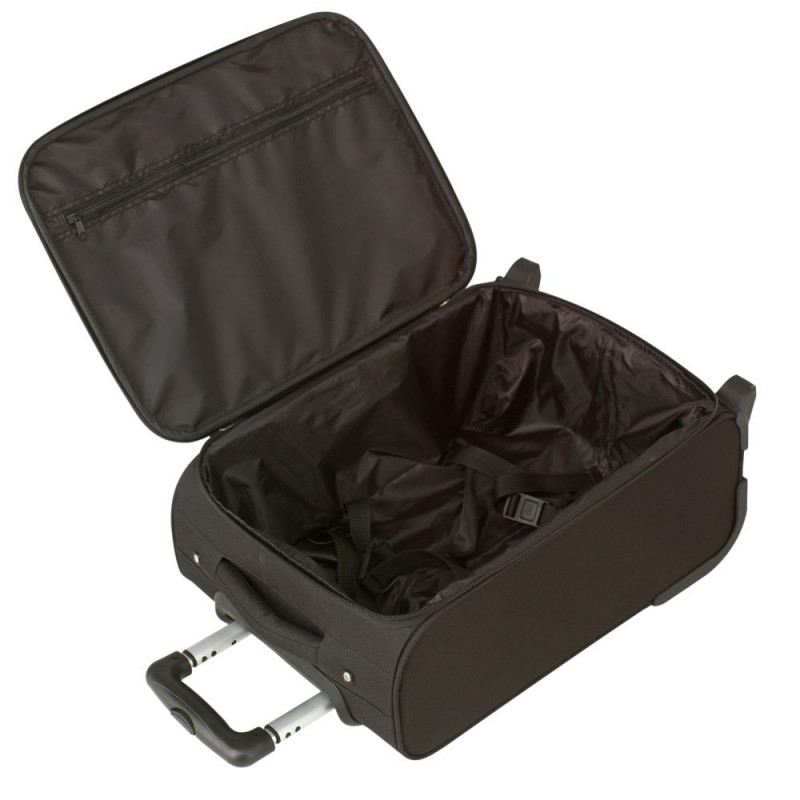 Go Explore 2 Wheel Cabin Case Black Luggage & Bags Travel