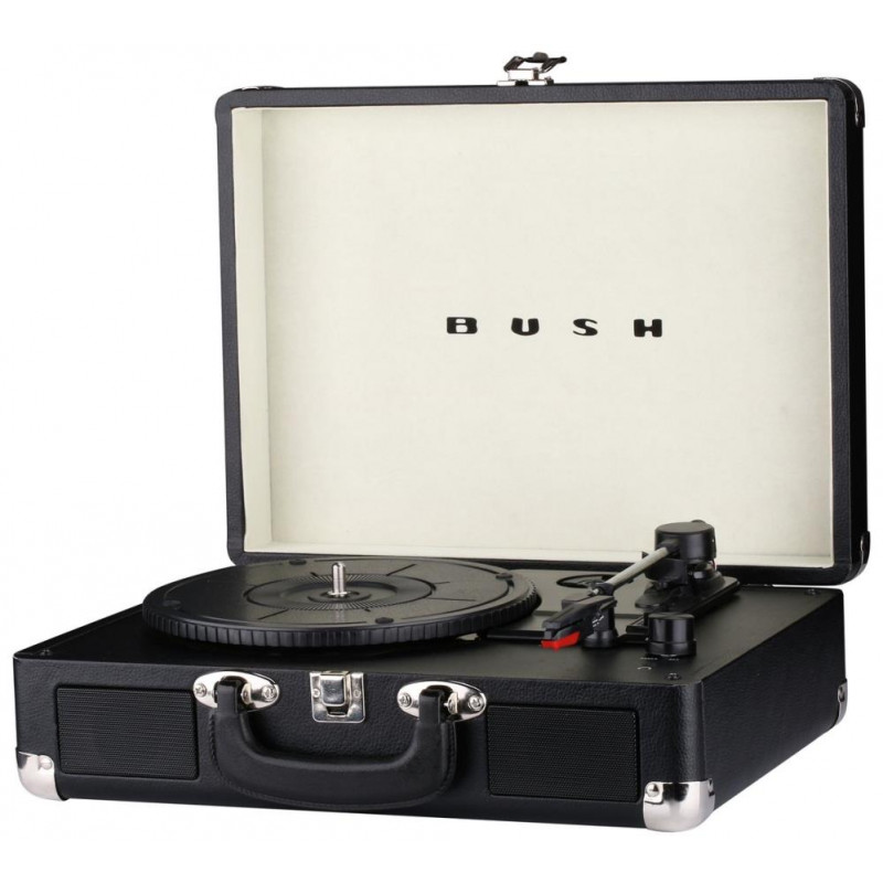 Bush Classic Retro Turntable Vinyl Record Player Black Other Audio