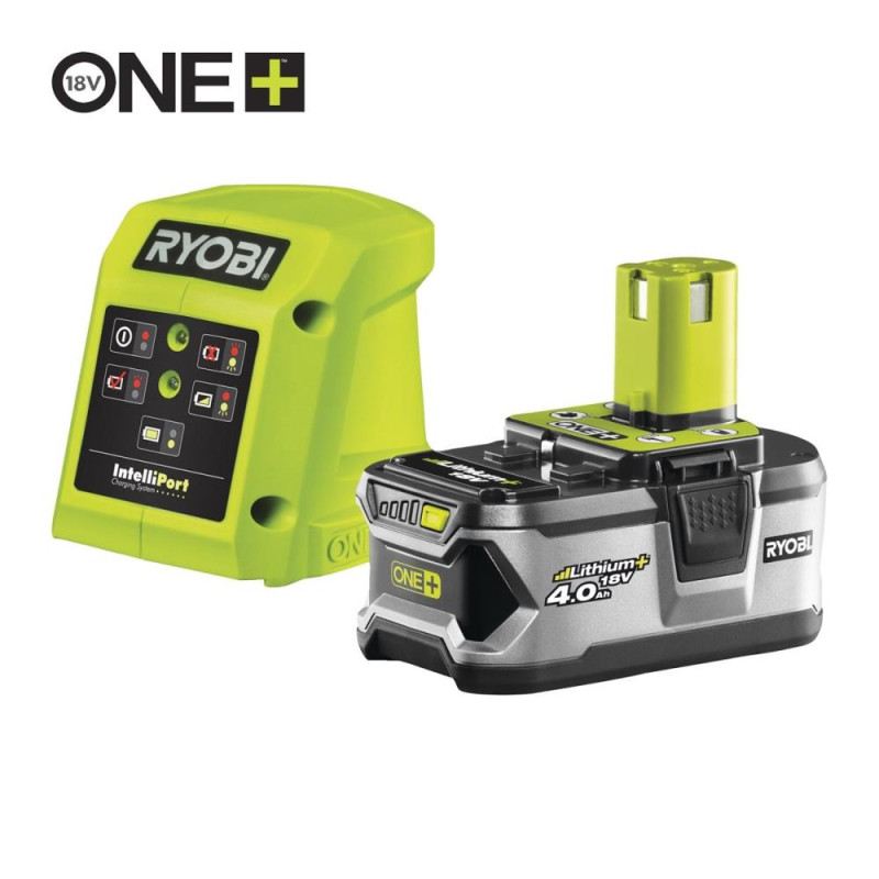 Ryobi RC18115140 18V ONE+™ Lithium 1 x 4.0Ah Battery & 1.5A Charger