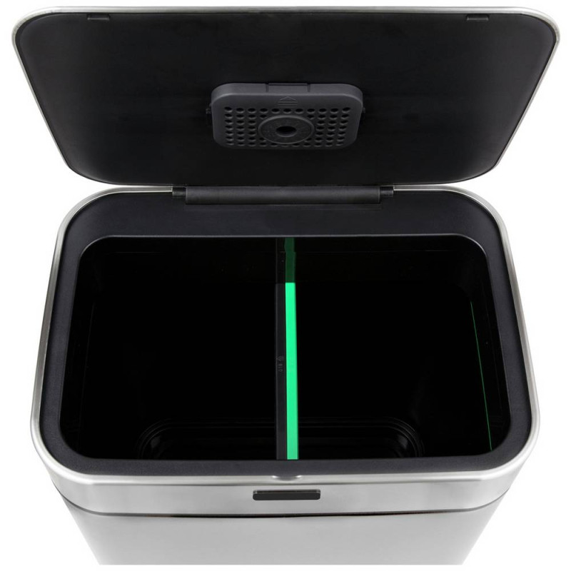 Tower 70 Litre Recycling Sensor Bin Black Bins Stock Clearance GMV Trade