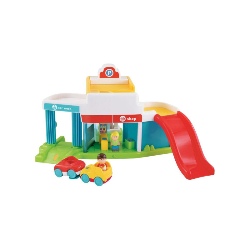 Early Learning Centre HappyLand Super Sounds Garage Set Toys, Cars