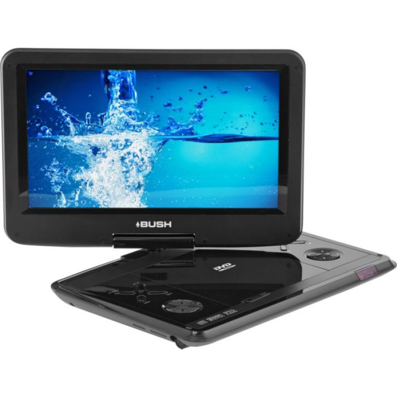 Bush 12 Inch Portable DVD Player Black Portable DVD Players DVD