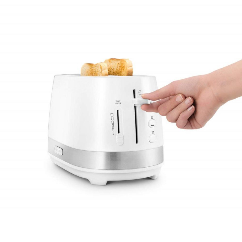 De'Longhi CTLA2003W Active Line 2 Slice Toaster White Toasters