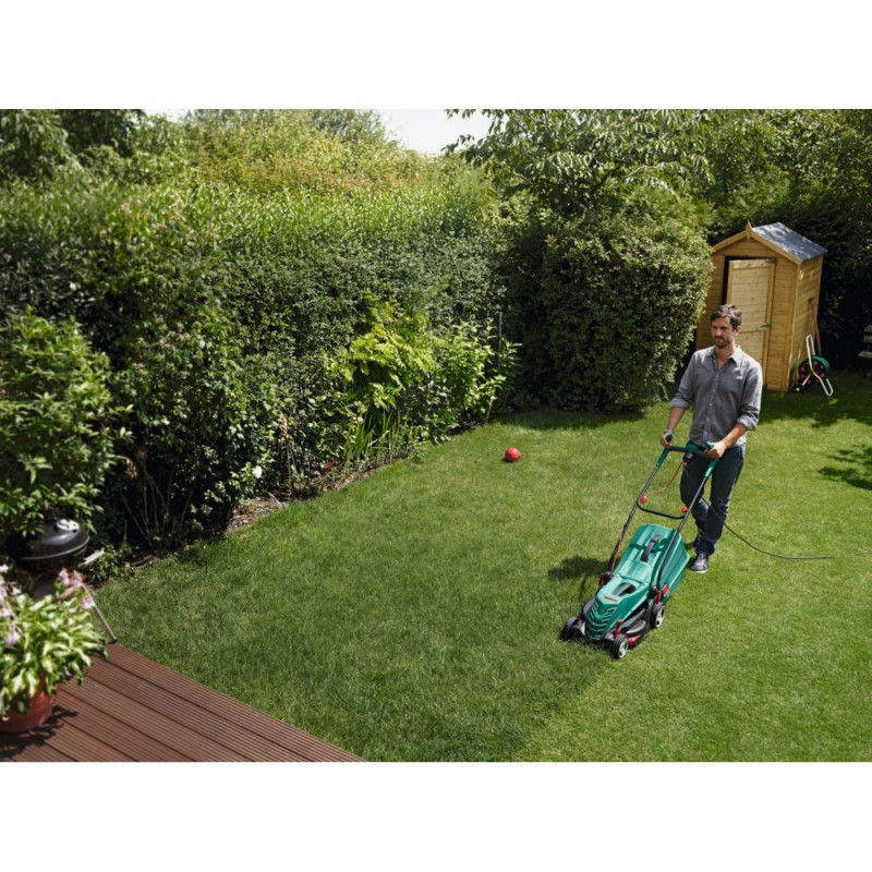 Bosch rotak ergoflex electric on sale rotary lawnmower 37cm 1400w