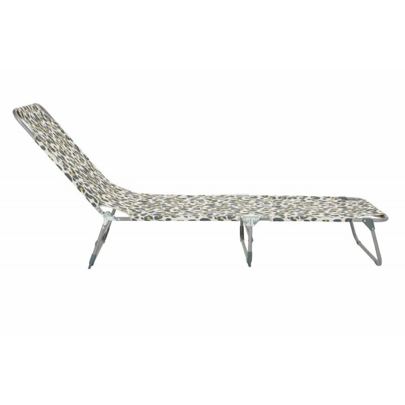 Leopard print store sun lounger