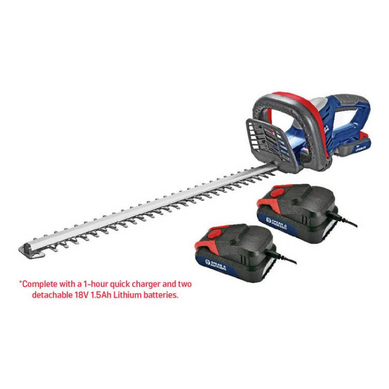 Spear & Jackson S1851CHX2 51cm Cordless 18v Hedge Trimmer With 2 Batteries Hedge Trimmers