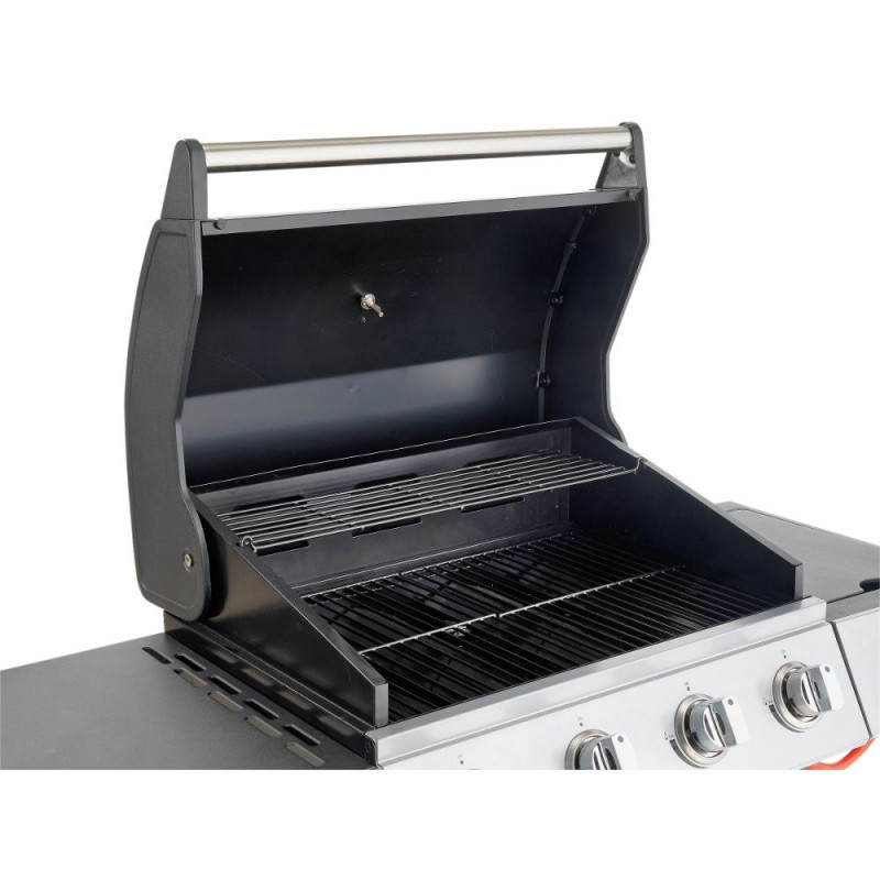 Premium 4 Burner Gas BBQ with Side Burner Barbecues Travel