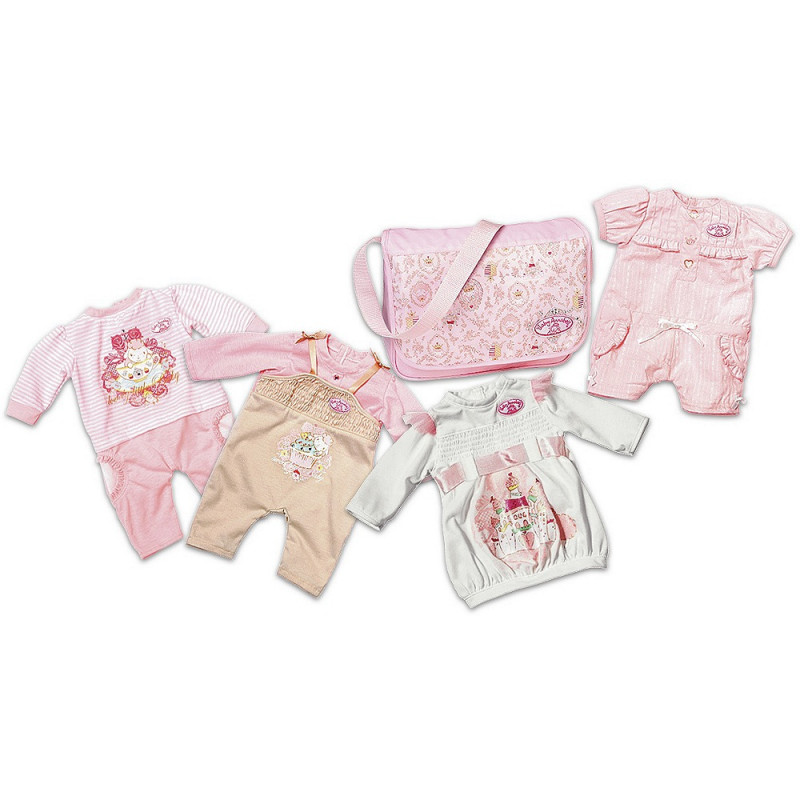 Baby Annabell Clothing Accessory Set 7 Pieces Dolls