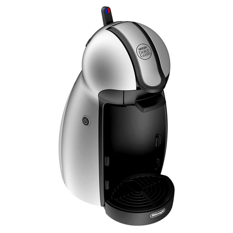 DeLonghi Nescafe Dolce Gusto Piccolo Manual Coffee Machine Silver