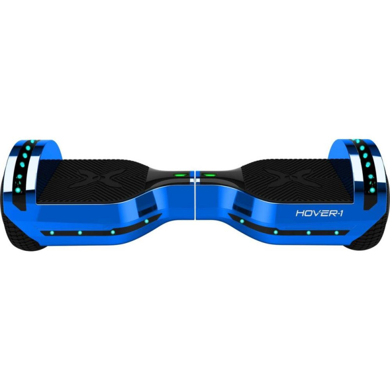 Hover1 Chrome Metallic Blue Bluetooth Speaker Hoverboard Outdoor