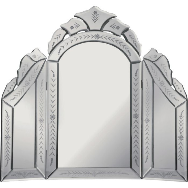 Inspire Silver Venetian Dressing Table Mirror Other Furniture