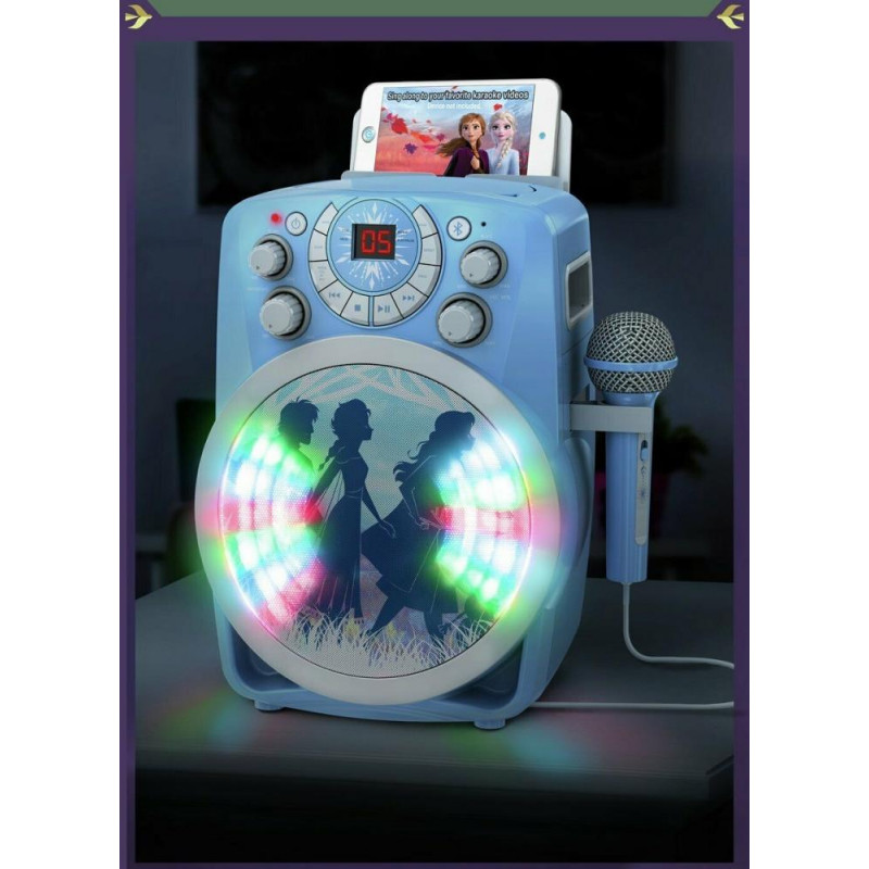 Disney Frozen 2 Large Karaoke Machine Blue Other Audio & Video