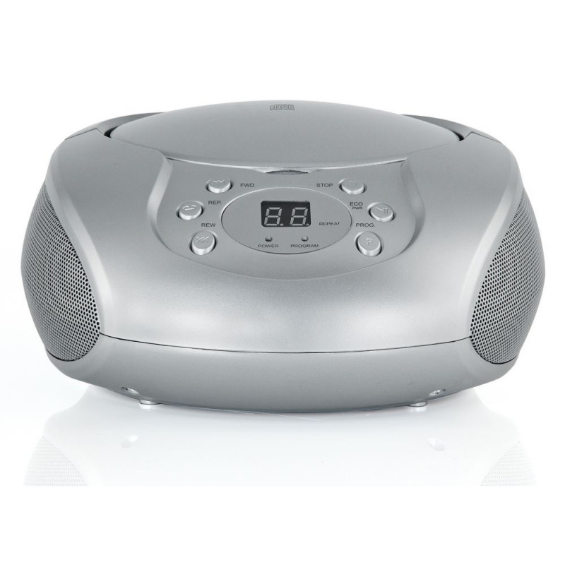 Alba Portable CD Player/Radio Silver CD Players & Cassette Players Home Audio Audio