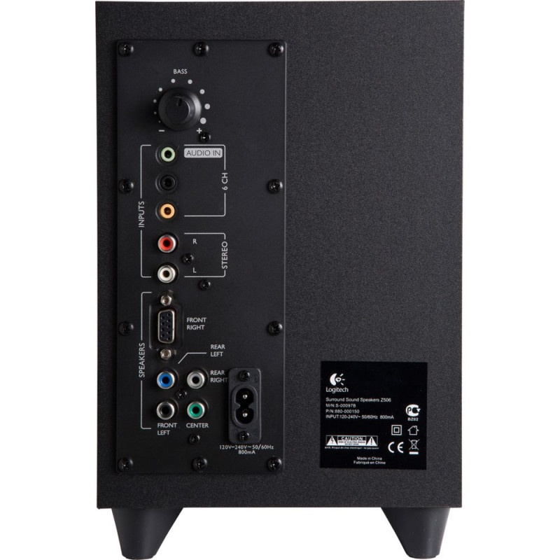 Logitech 506 5.1 Surround Sound Speakers Speakers & Soundbars Home