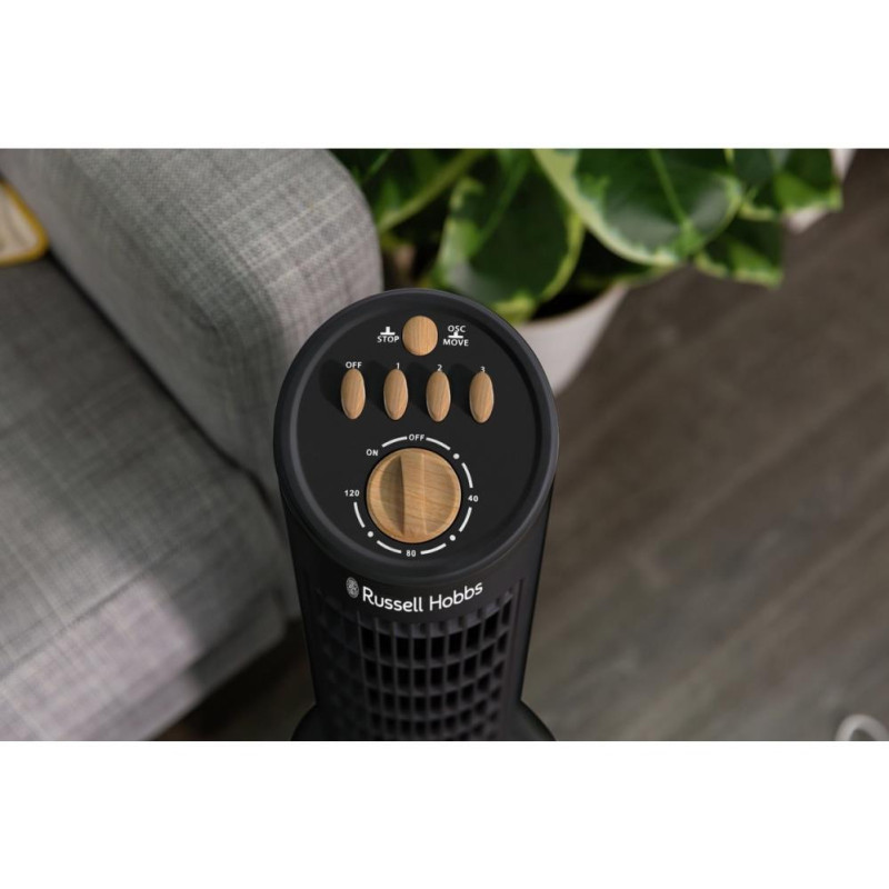 Russell Hobbs Scandi 29" Tower Fan Black Other Heating & Air