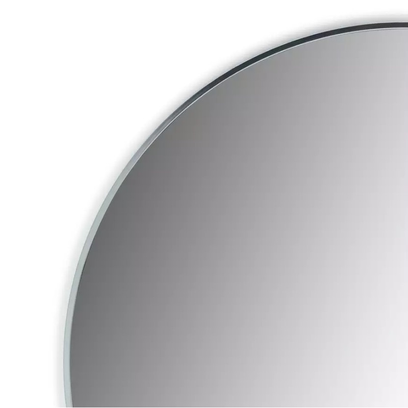 Habitat Katun Round Wall Mirror Silver 80x80cm Other Furniture