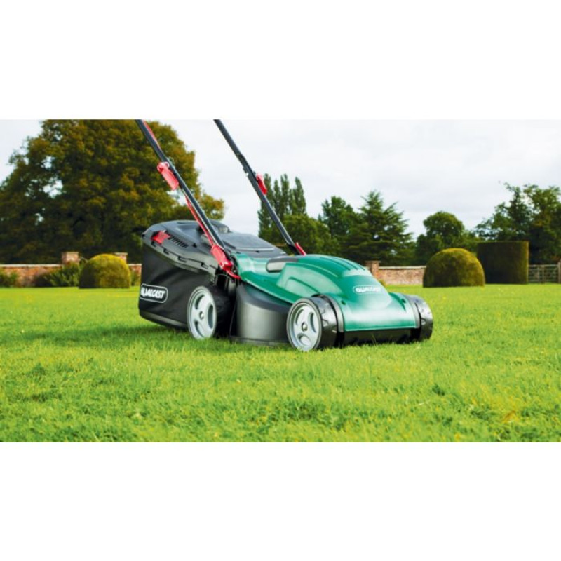 Qualcast electric rotary online lawnmower 34cm 1400w