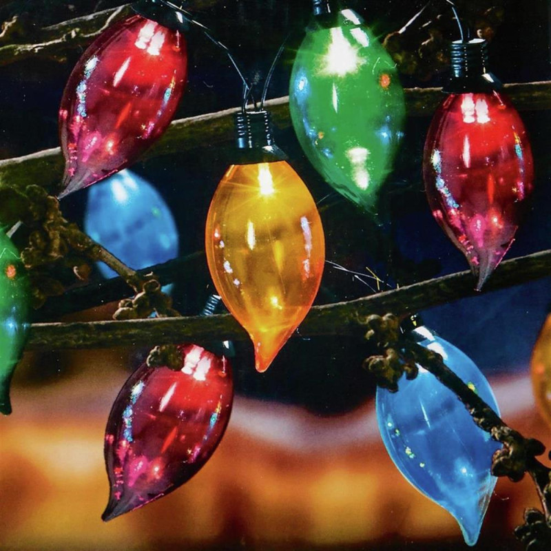 Premier Decorations Set of 40 Flame Lights Christmas Lights Christmas Decorations GMV Trade