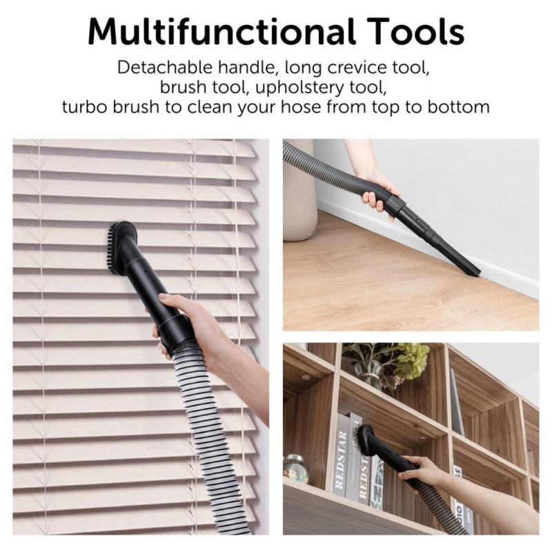 Bush VUS34AE2BNSLEU Multi Cyclonic Pet Bagless Upright Vacuum Cleaner